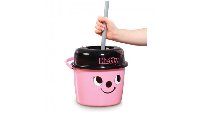 Numatic Little Helper Little Hetty Mop en Emmer Roze