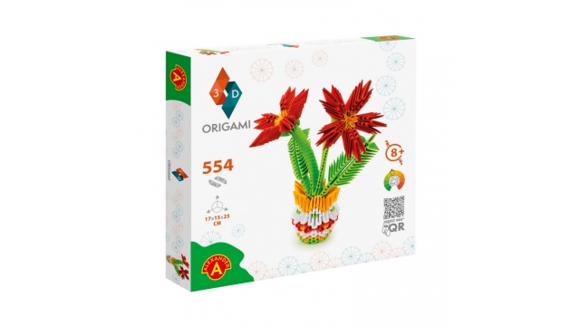 Alexander Toys 3D Origami Bloempot 554-delig