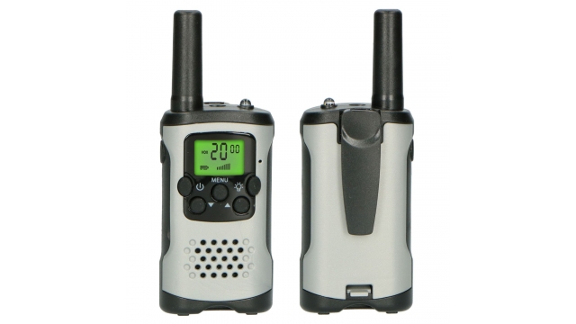 Walkie Talkie 5 km Grijs/zwart