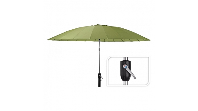 Parasol Shanghai met Draaimechanisme 270 cm Groen