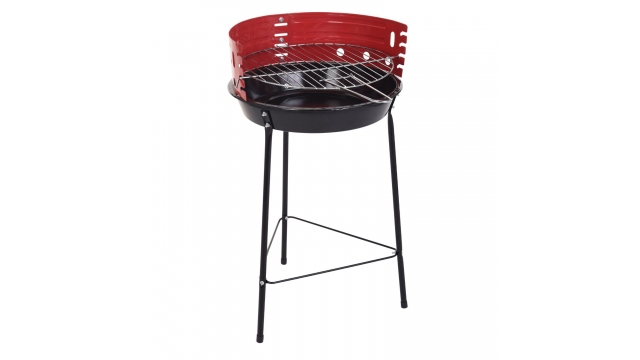 Barbecue 36x55 cm Rood/Zwart