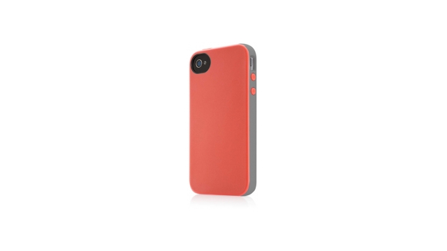 Belkin Hard Case Essential 031 Grijs/Roze voor Apple iPhone 4/4S