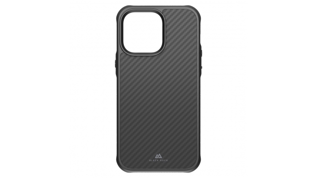 Black Rock Robust Carbon Cover Voor Apple IPhone 14 Pro Max Zwart