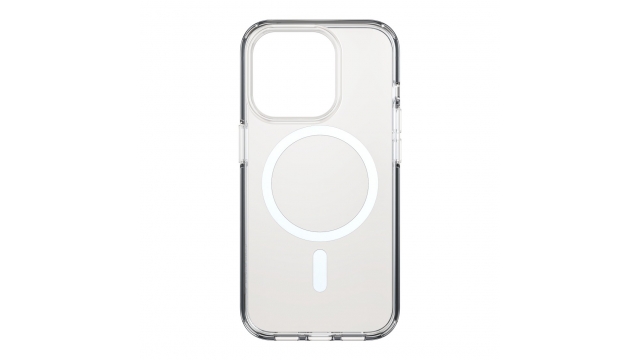 Black Rock Mag Clear Case Cover Voor Apple IPhone 15 Pro Transparant