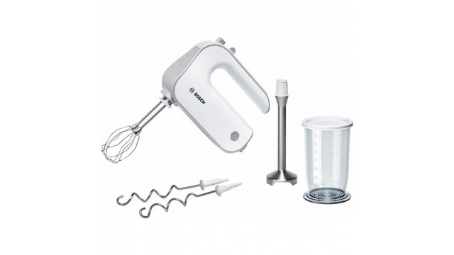 Bosch MFQ4070 Handmixer Set Wit/Grijs