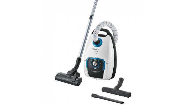 Bosch BGL8SIL6 ProSilence Stofzuiger 800W Wit/Blauw/Zwart