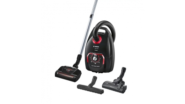 Bosch BGL8POW2 Stofzuiger Zwart/Rood