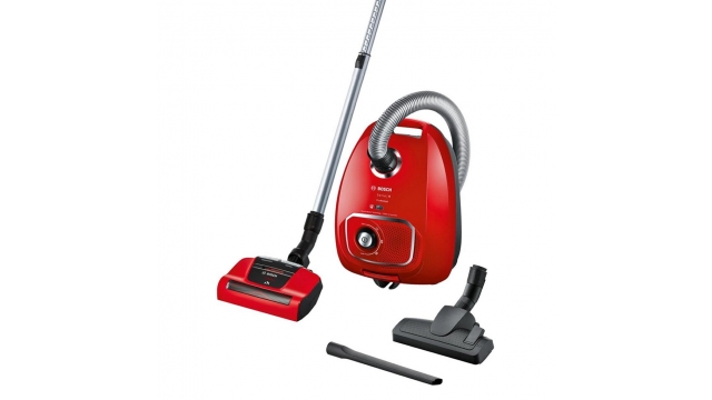 Bosch BGBS4PET1 ProAnimal Stofzuiger 600W Rood/Zwart