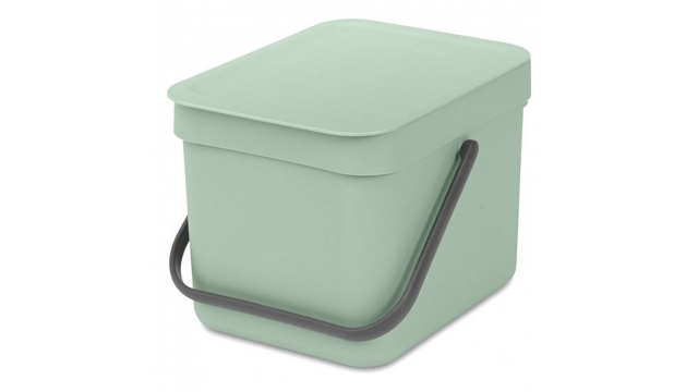 Brabantia Sort & Go Afvalemmer 6L Jade Groen