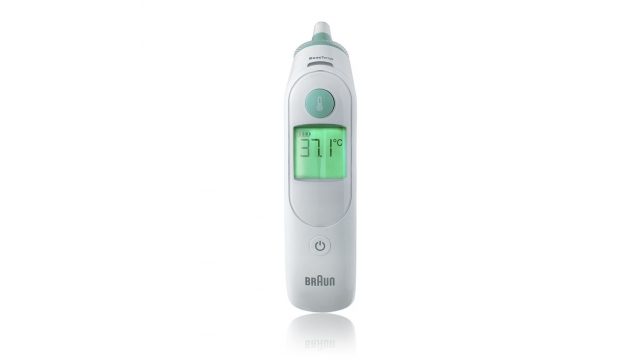 Braun IRT6515MNLA ThermoScan 6 Koortsthermometer Wit/Groen