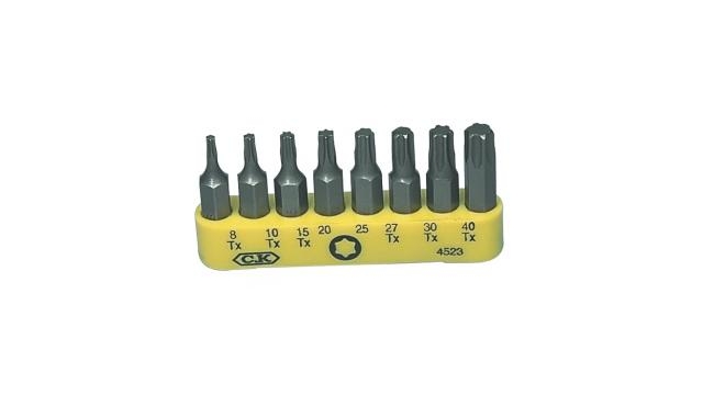 C. K. Ck-4523 8-delige Torx Bitset