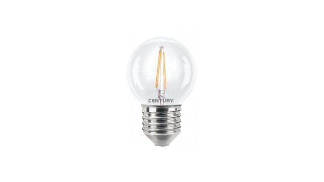 Century INH1G-042727 Filament Incanto Led Lamp Globe 4w E27 2700k 395 lumen