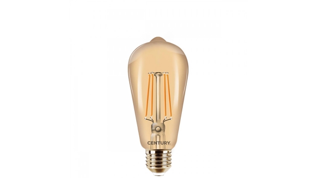 Century INVPD-082722 Led-lamp E27 Peer Dimbaar 8 W 630 Lm 2200 K Warm Wit Retrostijl 1 Stuks