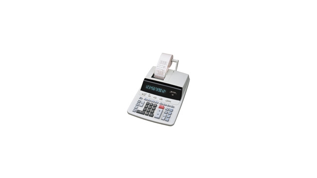 Citizen SH-CS2635RHGYS Calculator Sharp CS2635RHGYSE Grijs Print