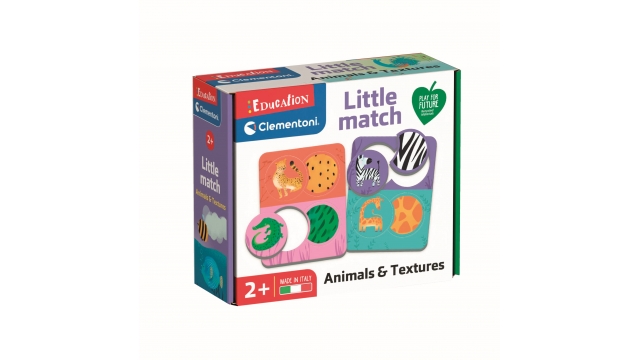 Clementoni Little Match Animals and Texture
