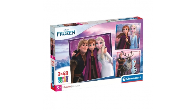 Clementoni Disney Frozen Puzzel 3x48 Stuks
