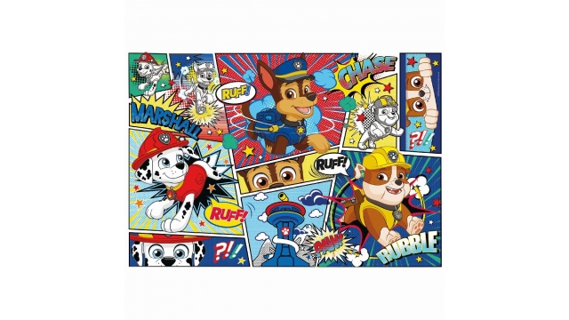 Clementoni SuperColor Puzzel Paw Patrol Strip 104 Stukjes