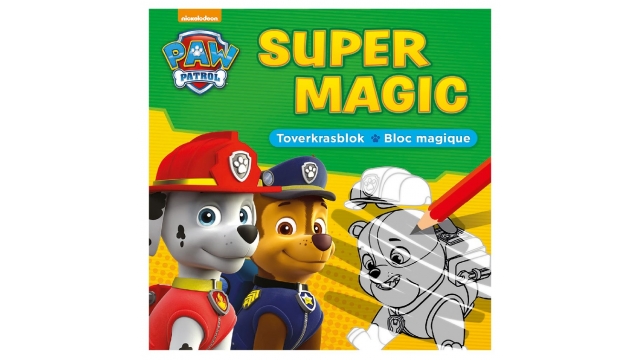 Deltas Paw Patrol Super Magic Toverkrasblok