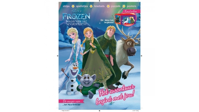 Disney Frozen Doeboek De Magie van het Noorderlicht