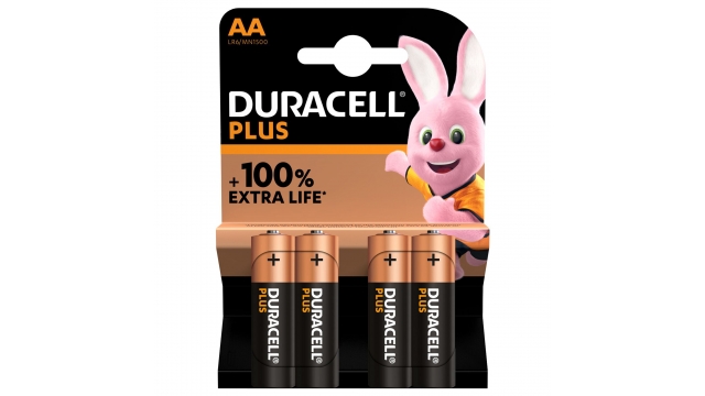 Duracell Alka Plus 100% Aa X4