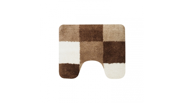 Dutch House Toiletmat Brest 60x50 cm Bruin