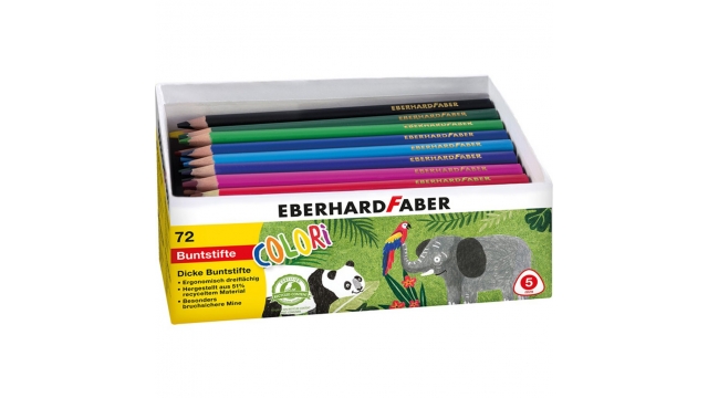 Eberhard Faber EF-511471 Jumbo Ergonomische Kleurpotloden 72 Stuks