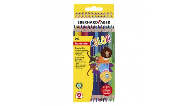 Eberhard Faber EF-514822 Kleurpotloden 2-zijdig 24 Stuks 48 Kleuren