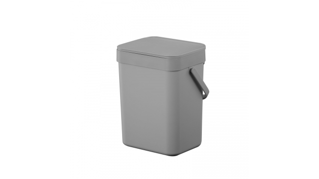 EKO Puro II Foodwaste Caddy Afvalemmer 5L Grijs