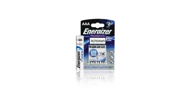 Energizer Enlithiumaaap4 Ultimate Lithium Batterijen Fr3 4-blister