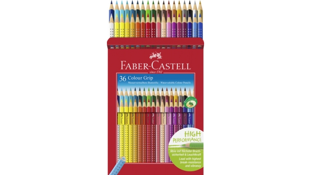 Faber Castell FC-112442 Kleurpotlood FC Grip 36 Stuks 2 Rijen Van 18 Stuks Kartonetui