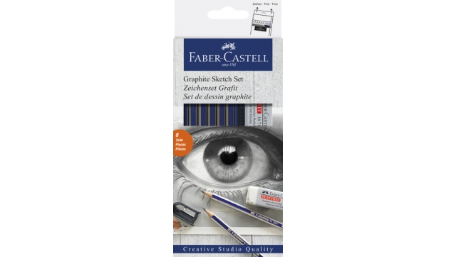 Faber Castell FC-114000 Grafietset Faber-Castell Goldfaber 8-delig