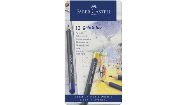 Faber Castell FC-114712 Kleurpotlood Faber-Castell Goldfaber Etui à 12 Stuks