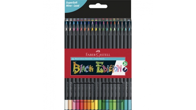 Faber Castell FC-116436 Black Edition Kleurpotloden 36 Stuks