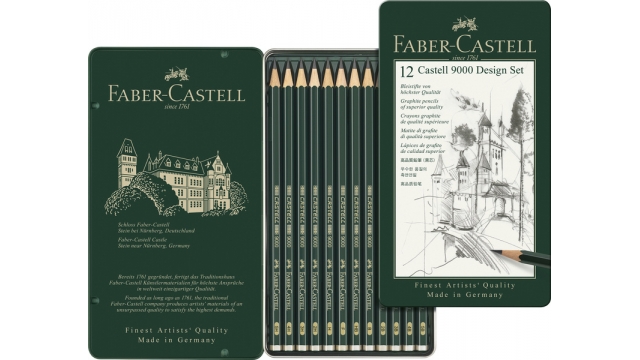 Faber Castell FC-119064 Potlood 9000 Designset