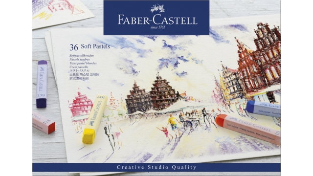 Faber Castell FC-128336 Pastelkrijt Creative Studio Softpastel 36 Delig Etui