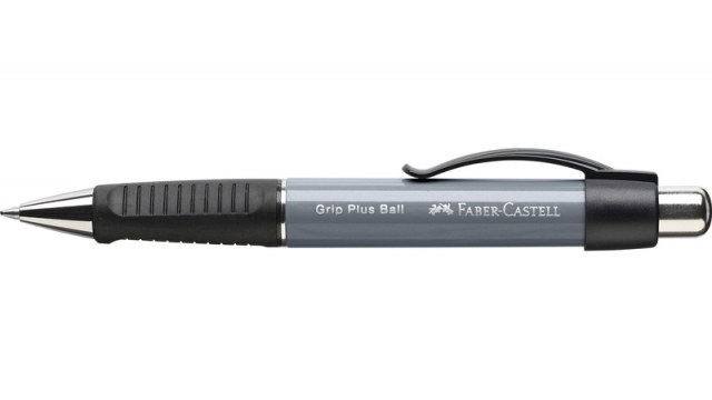 Faber Castell FC-140789 Balpen Faber-Castell Grip Plus Steengrijs