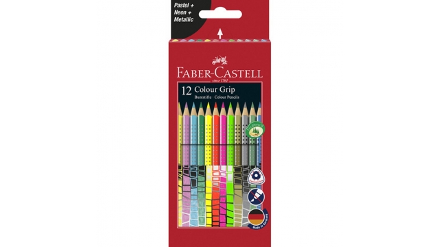 Faber Castell FC-201569 Colour Grip Kleurpotloden 12 Stuks