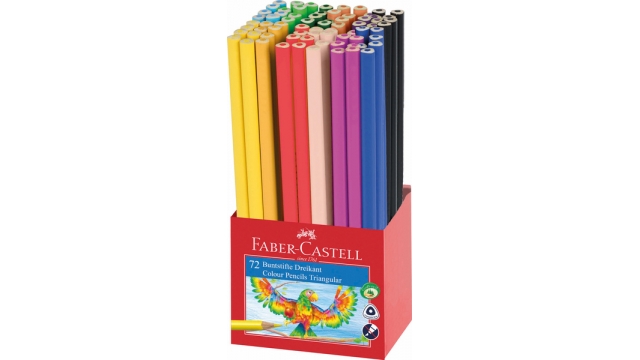 Faber Castell FC-201677 Kleurpotlood FC Driekant 72st.