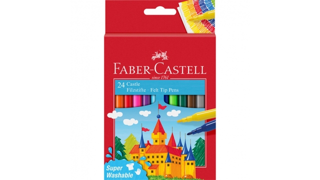 Faber Castell FC-554202 Viltstiften 24 Stuks