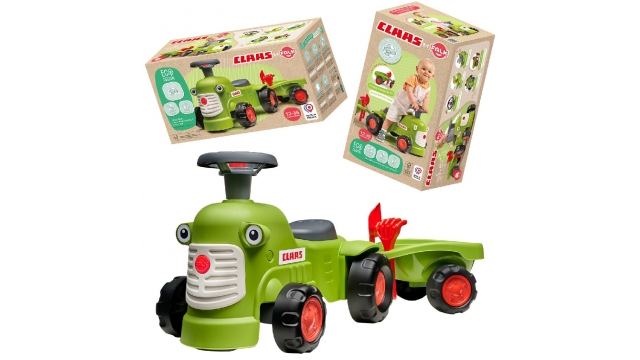 Falk Claas Looptractor Vintage Set Groen