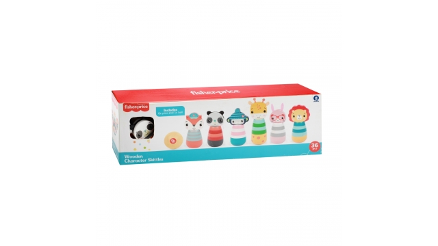 Fisher Price Houten Kegelspel Dieren