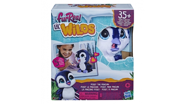 FurReal Friends Lil Wilds Posey de Pinguïn Knuffel + Geluid