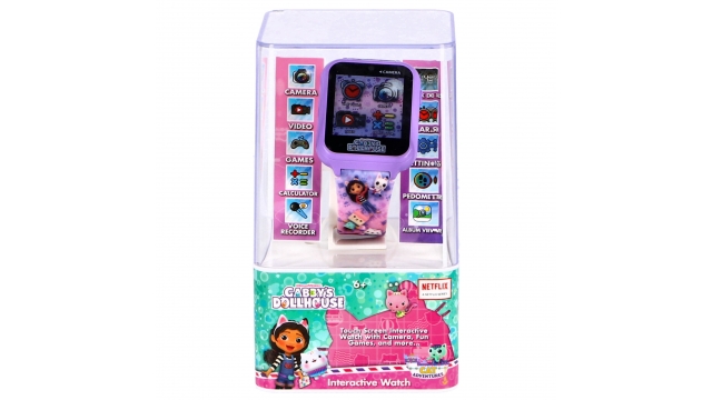 Gabby's Dollhouse Interactief Horloge Paars