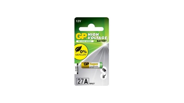 Gp GP27A Batterij Alkaline 27a/mn27 12 V Super 1-blister