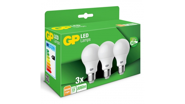 GP Lighting Gp Led Classic A60 3x9.4w E27