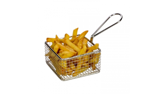 Gusta Friet Serveermandje RVS