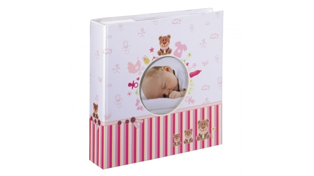 Hama Baby Slip-in/memo Album Moni 10x15/200 Roos