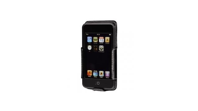 Hama "Delicate Shell" Leather Case for iPod touch/touch 2G black