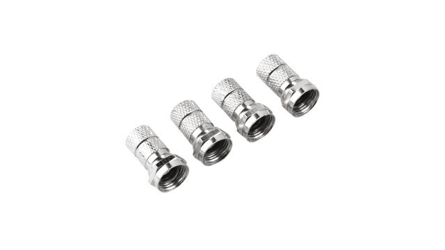 Hama F Plug Profi Line 6.8Mm 4Pcs