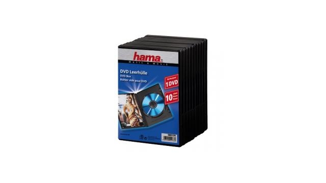 Hama DVD Box Zwart 10Pak